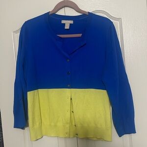 BR Colorblock Cardigan